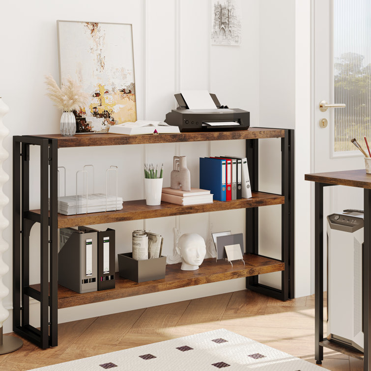 Bella wide deals open etagere bookcase